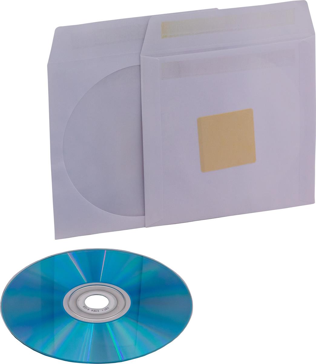 CD/DVD-Hülle mit Klebepunkt